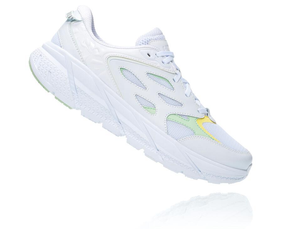 Tenis Hoka One One Feminino Branco - Clifton L - 164-DTMVXL